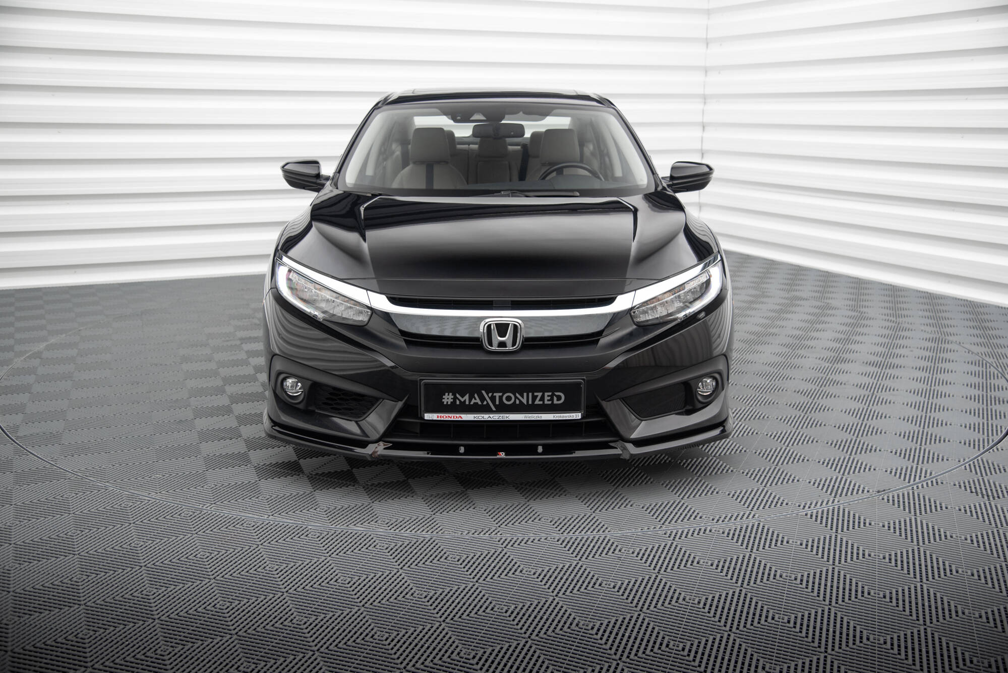 Front Splitter V.1 Honda Civic Mk10