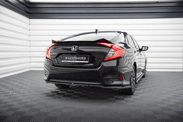 Rear Splitter (with vertical bars) Honda Civic Mk10 - 0