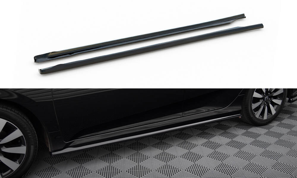 Side Skirts Diffusers Honda Civic Mk10