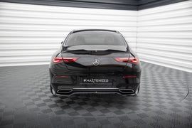 Central Rear Splitter (with vertical bars) Mercedes-Benz CLA Coupe C118 - 0