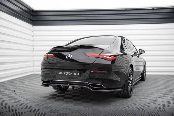 Central Rear Splitter (with vertical bars) Mercedes-Benz CLA Coupe C118
