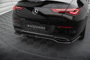 Rear Splitter (with vertical bars) Mercedes-Benz CLA Coupe C118-4