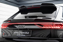 Carbon Fiber Tailgate Spoiler (Lower) Audi RSQ8 / SQ8 / Q8 S-Line Mk1-5