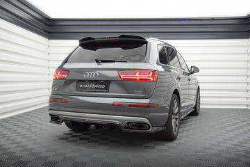 Central Rear Splitter (with vertical bars) Audi Q7 Mk2 - 0
