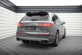 Rear Splitter (with vertical bars) Audi Q7 Mk2 - 0