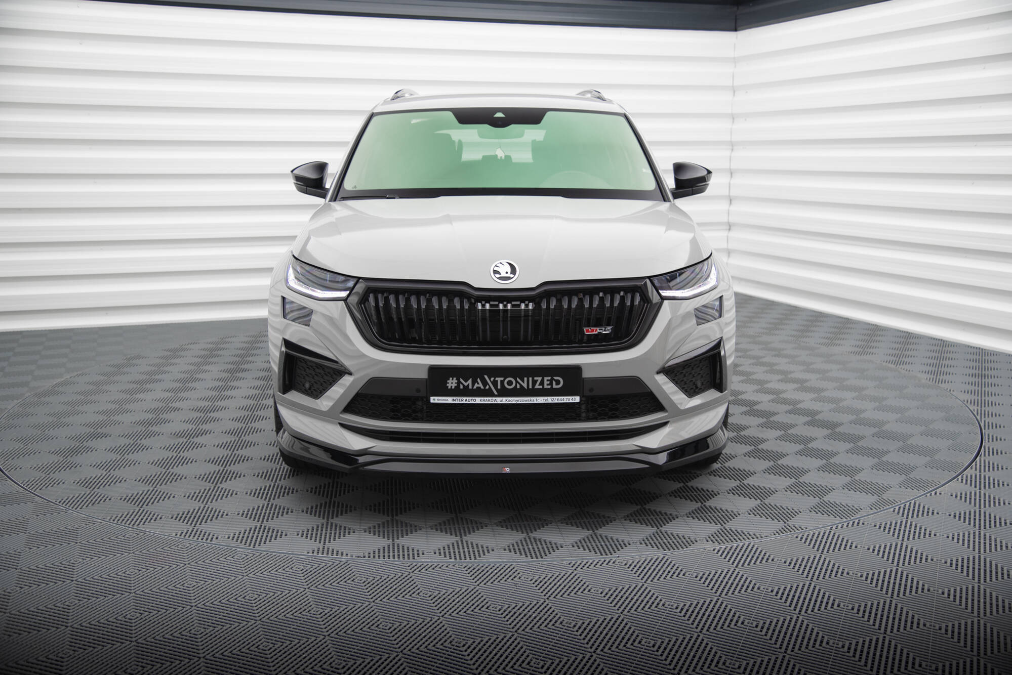 Front Splitter V.2 Skoda Kodiaq RS Mk1 Facelift