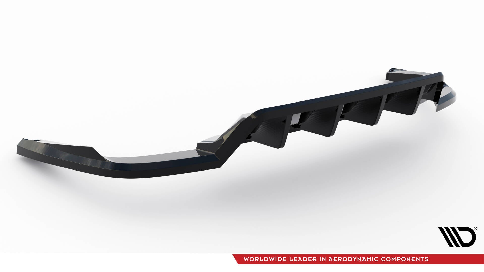 Central Rear Splitter (with vertical bars) Skoda Kodiaq RS Mk1 Facelift