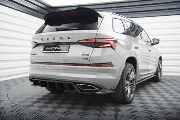 Rear Splitter (with vertical bars) Skoda Kodiaq RS Mk1 Facelift - 0