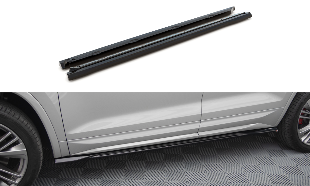 Side Skirts Diffusers Skoda Kodiaq RS Mk1 Facelift