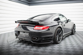 Central Rear Splitter (with vertical bars) Porsche 911 Turbo 997 - 0