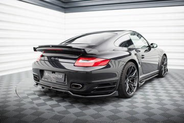 Central Rear Splitter (with vertical bars) Porsche 911 Turbo 997 - 0