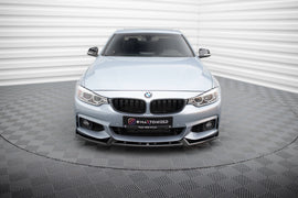 Front Splitter V.4 BMW 4 Coupe / Gran Coupe / Cabrio M-Pack F32 / F36 / F33 - 0
