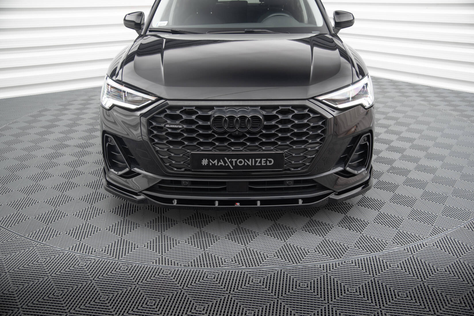 Front Splitter V.2 Audi Q3 Sportback F3