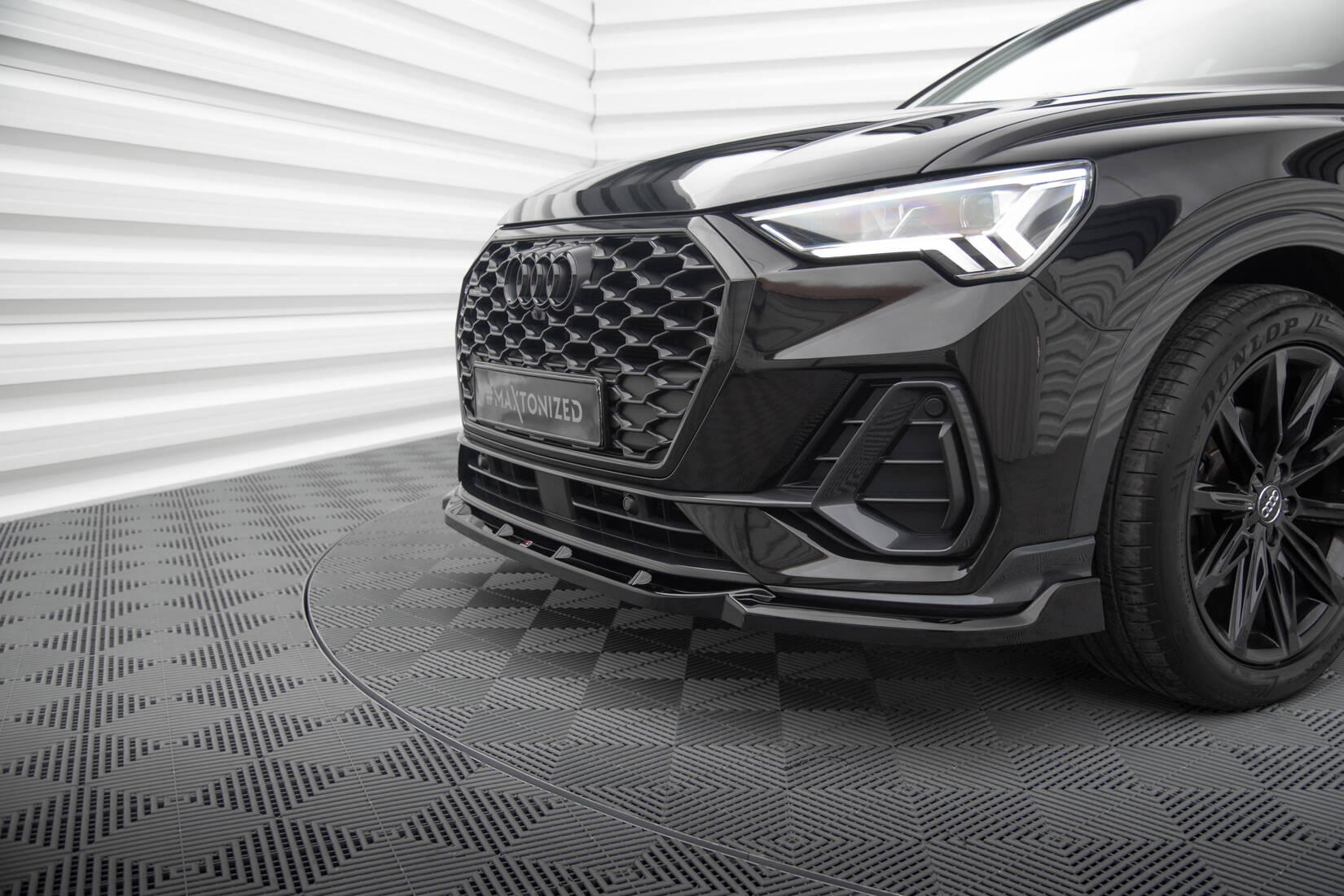 Front Splitter V.2 Audi Q3 Sportback F3