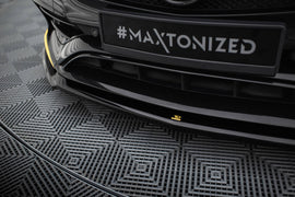 Front Splitter V.4 Mercedes-AMG CLA 45 Aero C117 Facelift - 0