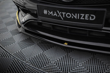 Front Splitter V.4 Mercedes-AMG CLA 45 Aero C117 Facelift - 0