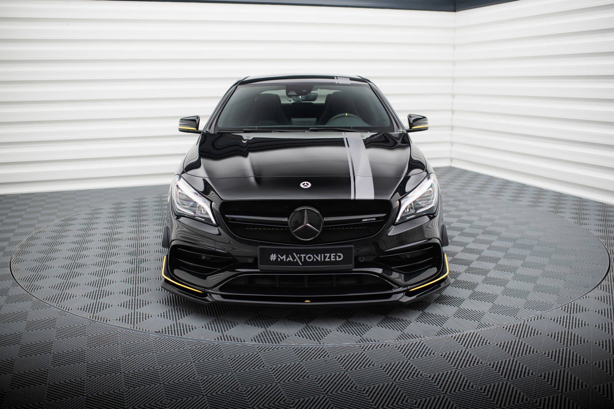 Front Splitter V.4 Mercedes-AMG CLA 45 Aero C117 Facelift