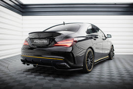 Central Rear Splitter (with vertical bars) Mercedes-AMG CLA 45 C117 Facelift - 0