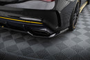 Central Rear Splitter (with vertical bars) Mercedes-AMG CLA 45 C117 Facelift-3
