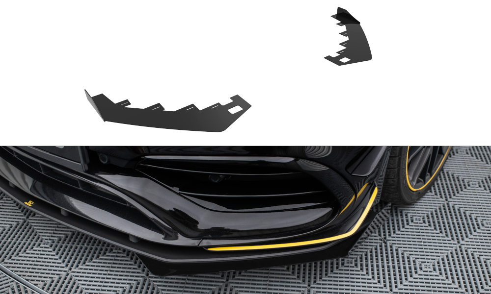 Front Flaps Mercedes-AMG CLA 45 Aero C117 Facelift