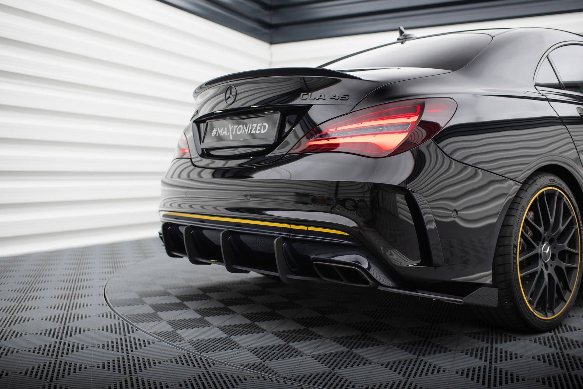 Rear Side Flaps Mercedes-AMG CLA 45 C117 Facelift