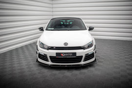 Front Splitter V.3 + Flaps Volkswagen Scirocco R Mk3 - 0