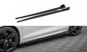 Side Skirts Diffusers V.2 + Flaps Volkswagen Scirocco R Mk3