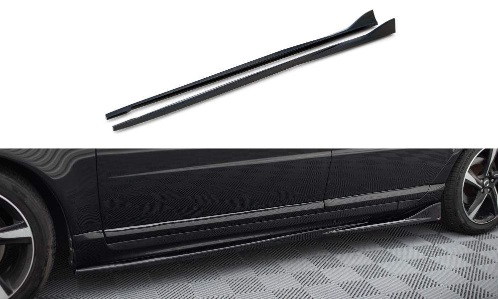 Side Skirts Diffusers Volvo S80 Mk2