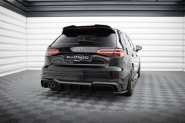 Rear Valance Audi A3 S-Line Sportback 8V Facelift (Version with dual exhausts on one side) - 0