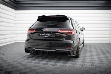 Rear Valance Audi A3 S-Line Sportback 8V Facelift (Version with dual exhausts on one side) - 0