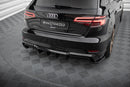 Rear Valance Audi A3 S-Line Sportback 8V Facelift (Version with dual exhausts on one side)-3