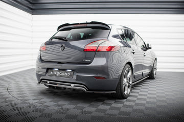 Rear Splitter (with vertical bars) Renault Megane GT MK3 Facelift - 0