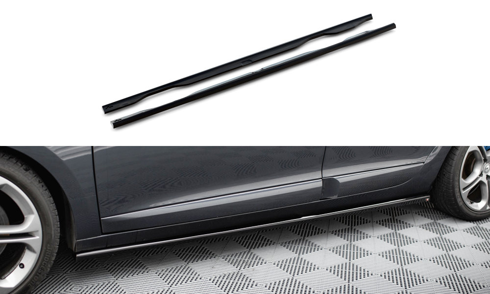 Side Skirts Diffusers Renault Megane GT MK3 Facelift