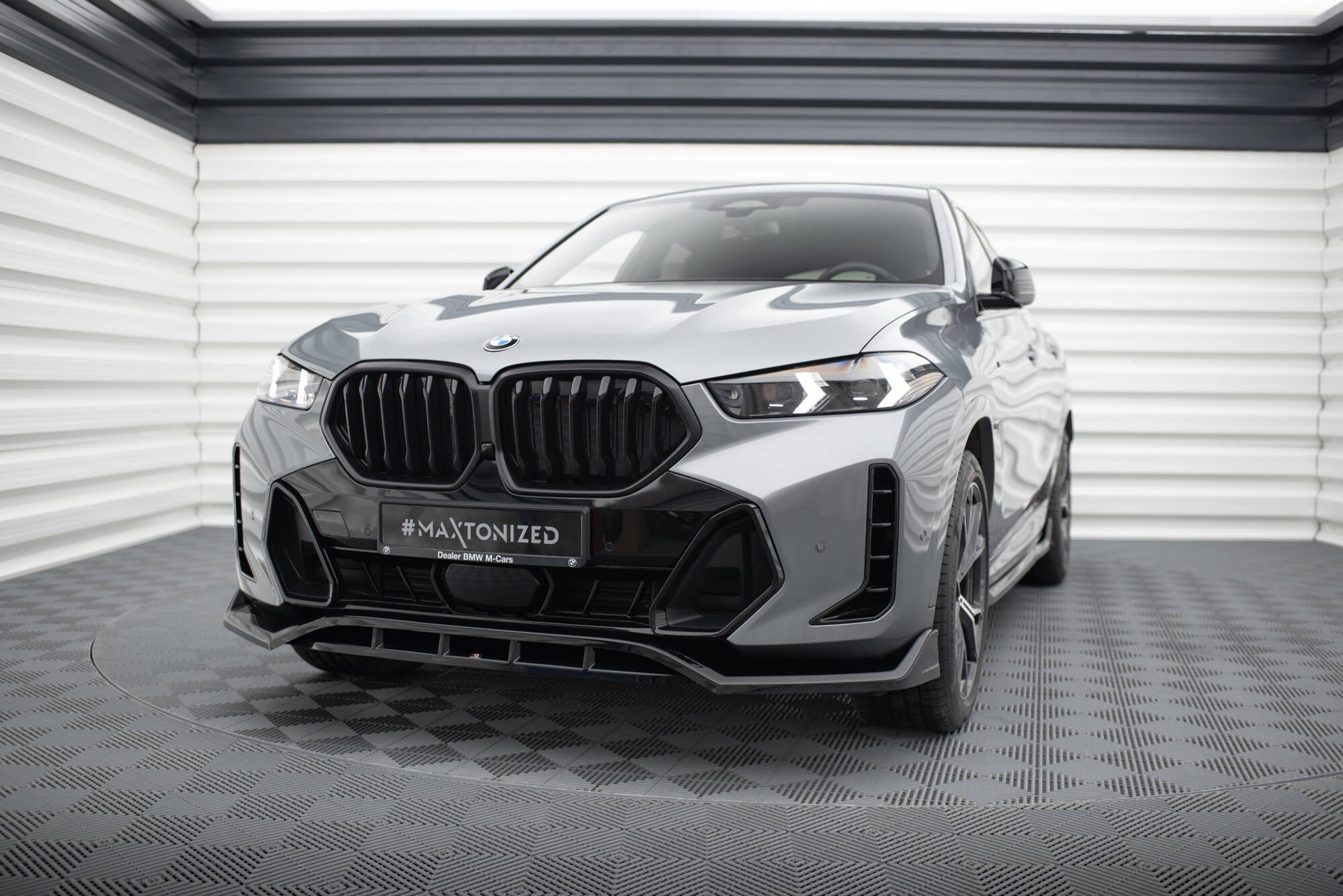 Front Splitter V.2 BMW X6 M-Pack G06 Facelift