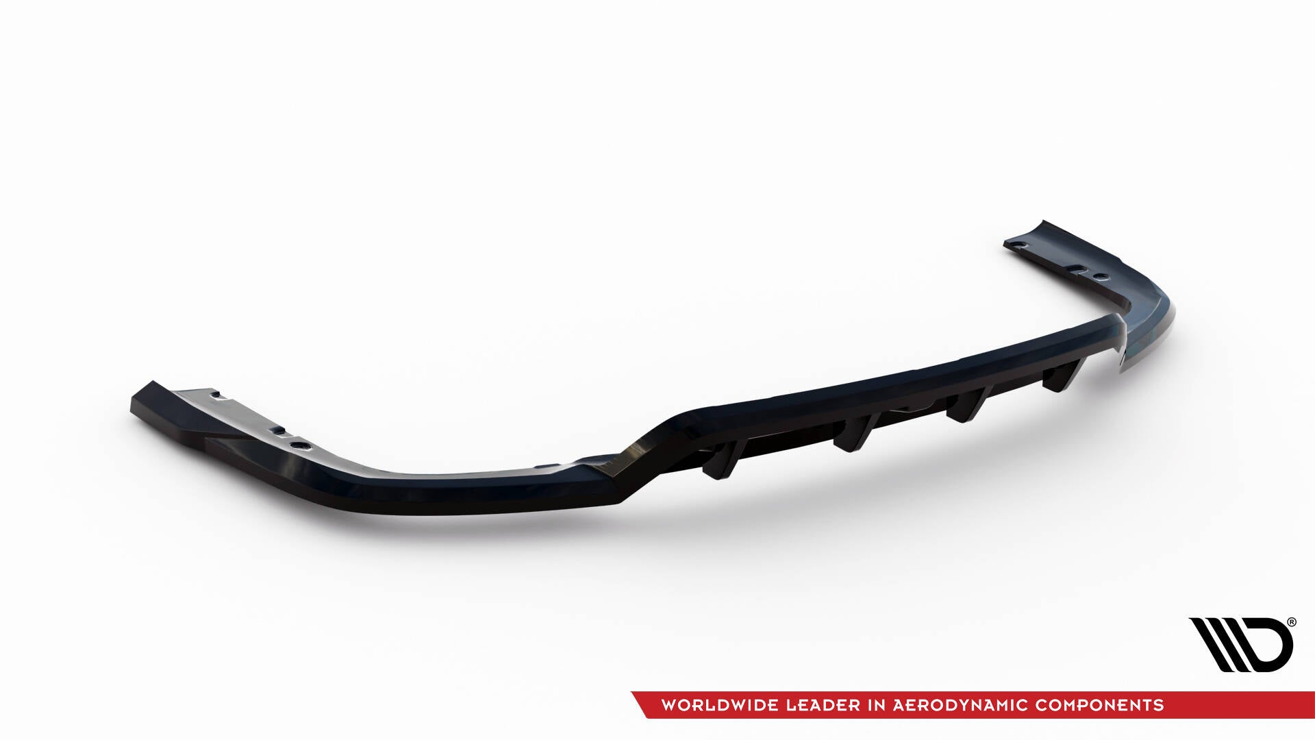 Rear Splitter (with vertical bars) V.1 BMW X6 M-Pack G06 Facelift