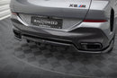 Rear Splitter (with vertical bars) V.2 BMW X6 M-Pack G06 Facelift-4