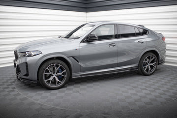 Side Skirts Diffusers V.1 BMW X6 M-Pack G06 Facelift - 0