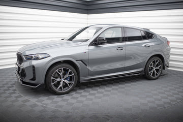 Side Skirts Diffusers V.2 BMW X6 M-Pack G06 Facelift - 0