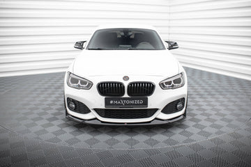 Front Splitter V.4 CSL Look BMW 1 M-Pack / M140i F20 Facelift - 0
