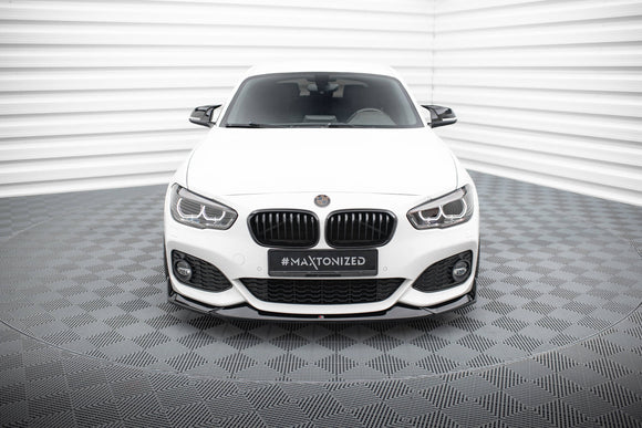 Front Splitter V.4 CSL Look BMW 1 M-Pack / M140i F20 Facelift