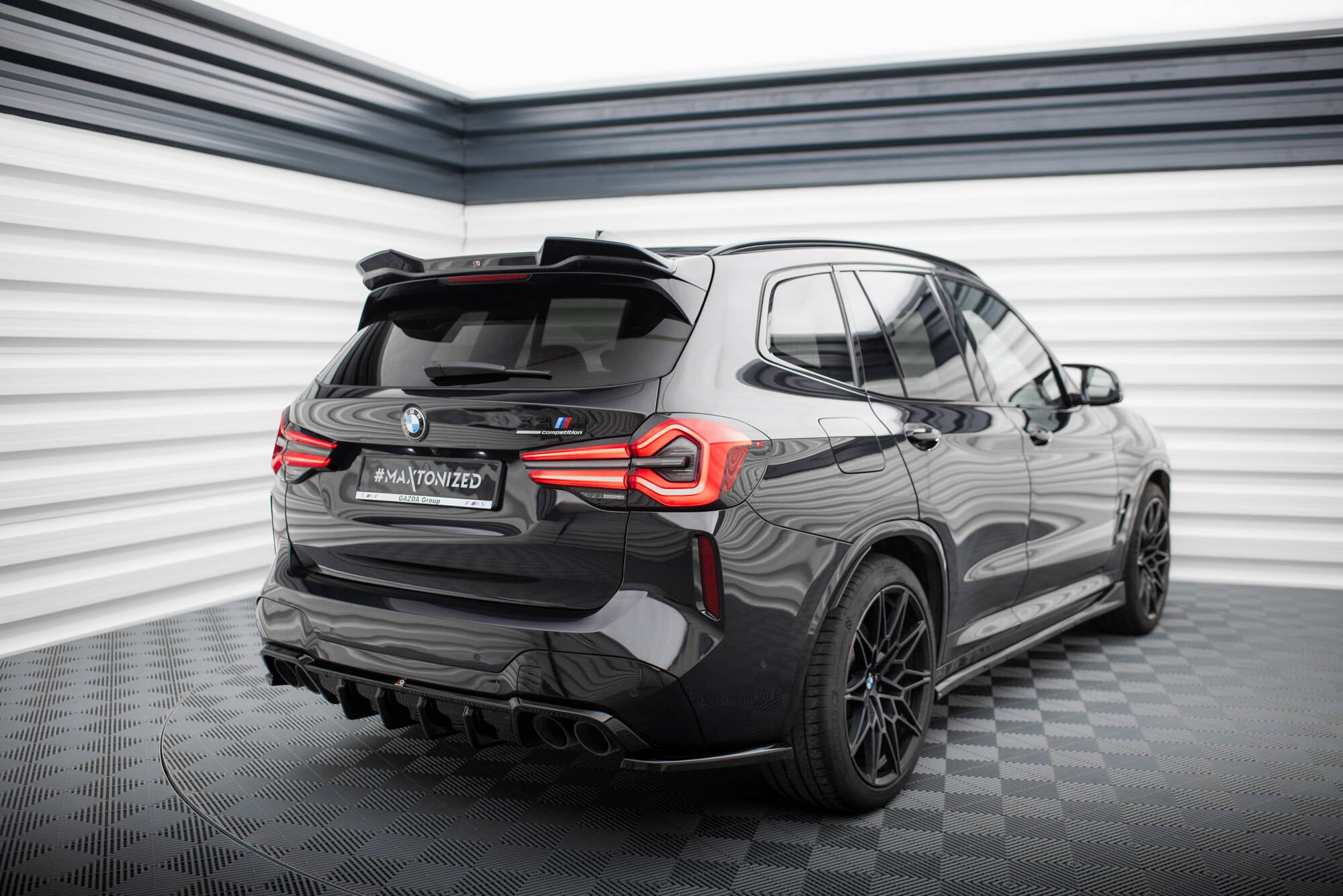 Spoiler Cap 3D BMW X3 M F97 Facelift