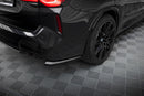 Rear Side Splitters V.1 BMW X3 M F97 Facelift-3