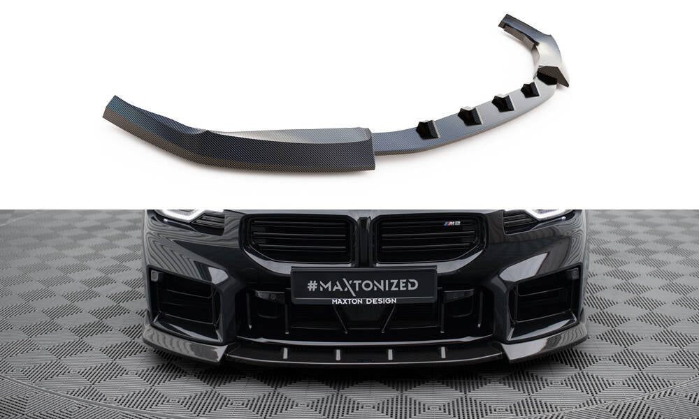 Prepreg Carbon Fiber Front Splitter V.2 BMW M2 G87