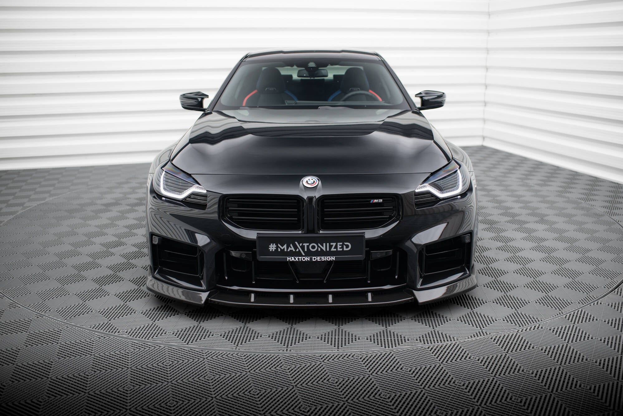 Prepreg Carbon Fiber Front Splitter V.2 BMW M2 G87