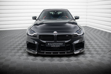 Prepreg Carbon Fiber Front Splitter V.2 BMW M2 G87 - 0