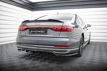Central Rear Splitter (with vertical bars) Audi A8 D5 - 0