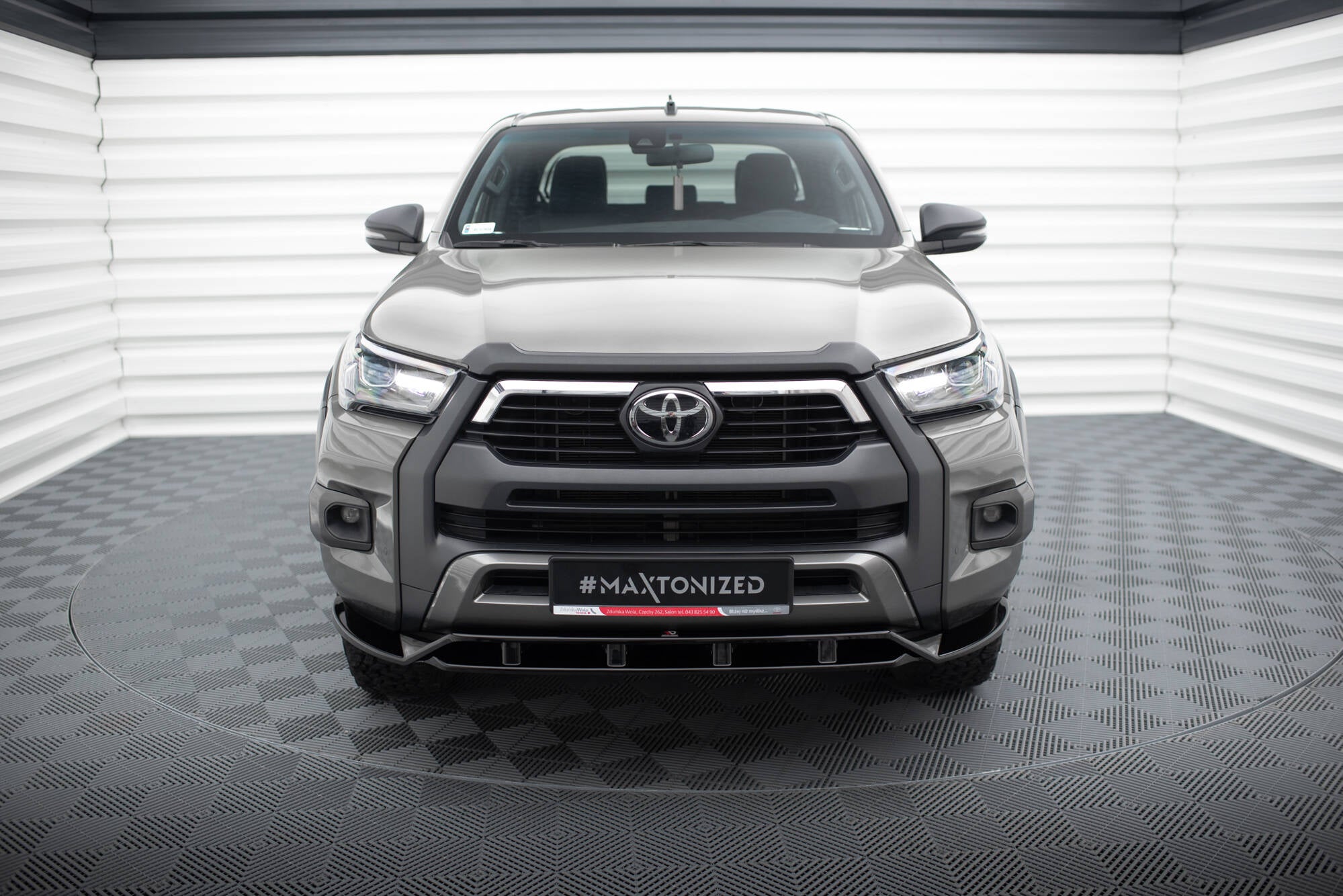 Front Splitter Toyota Hilux Invincible Mk8 Facelift