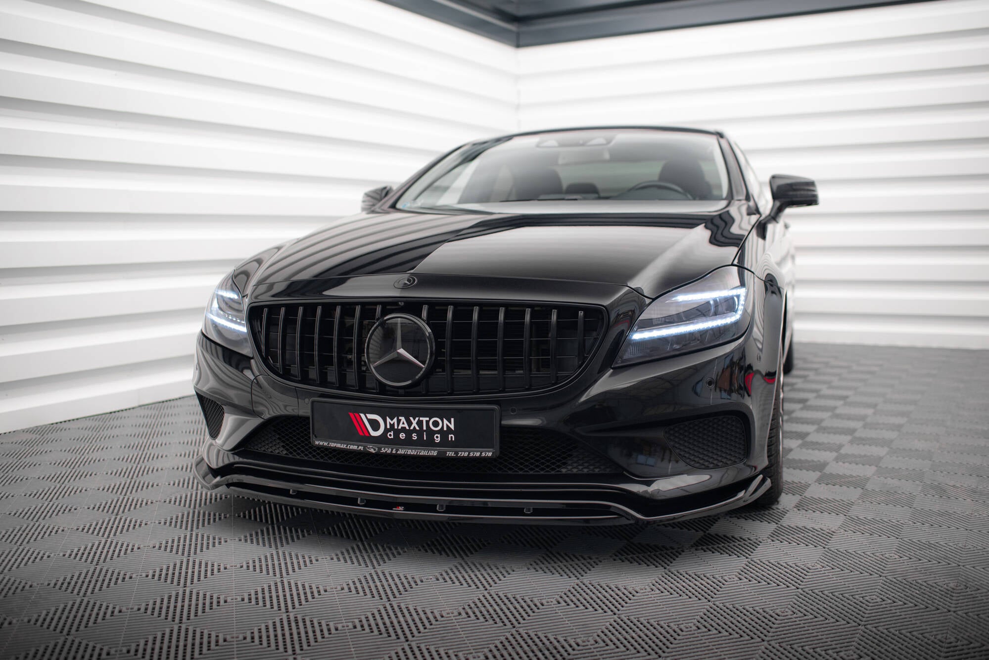 Front Splitter Mercedes-Benz CLS C218 Facelift