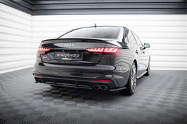 Central Rear Splitter (with vertical bars) Audi S4 B9 Facelift - 0