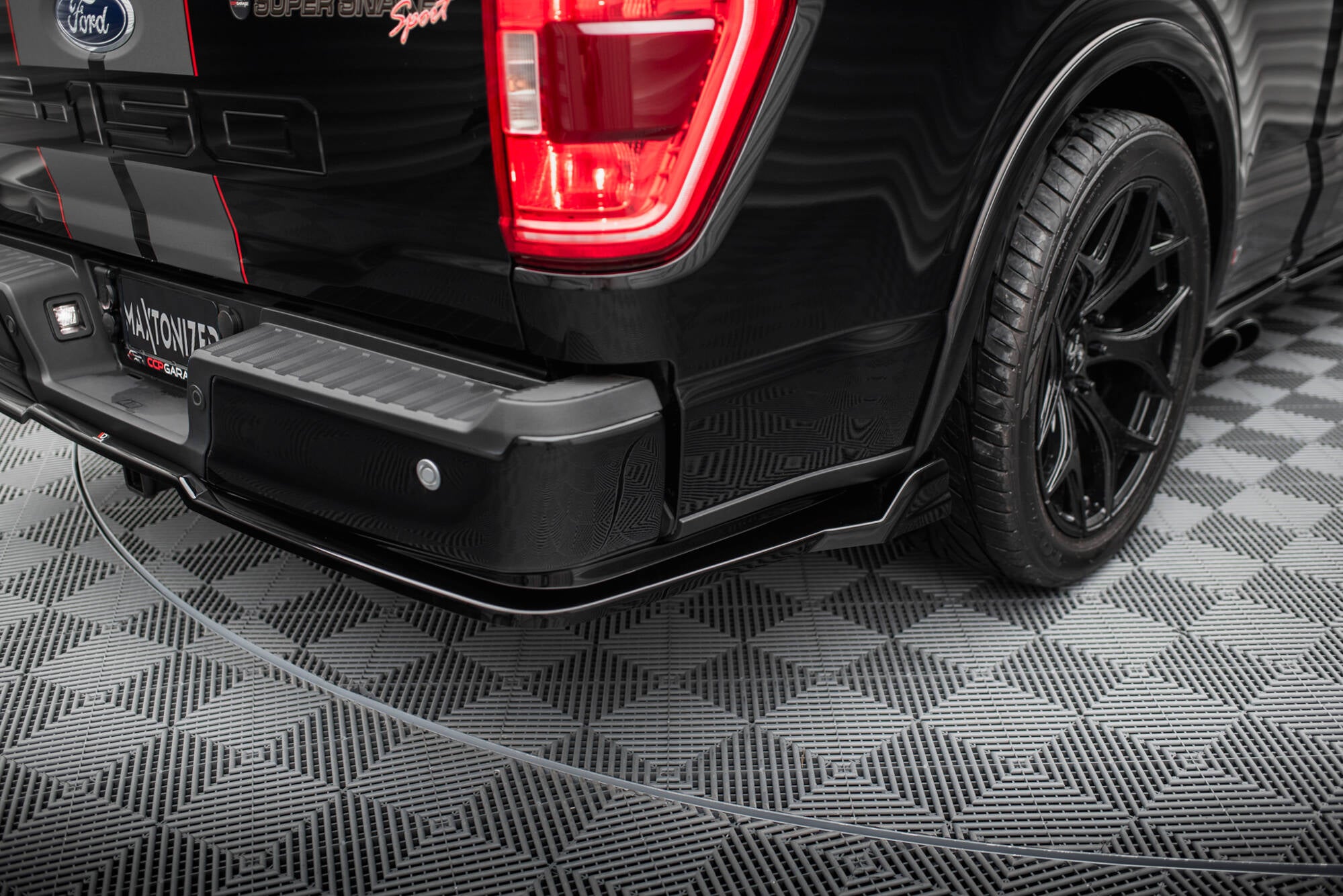 Rear Splitter Shelby F150 Super Snake